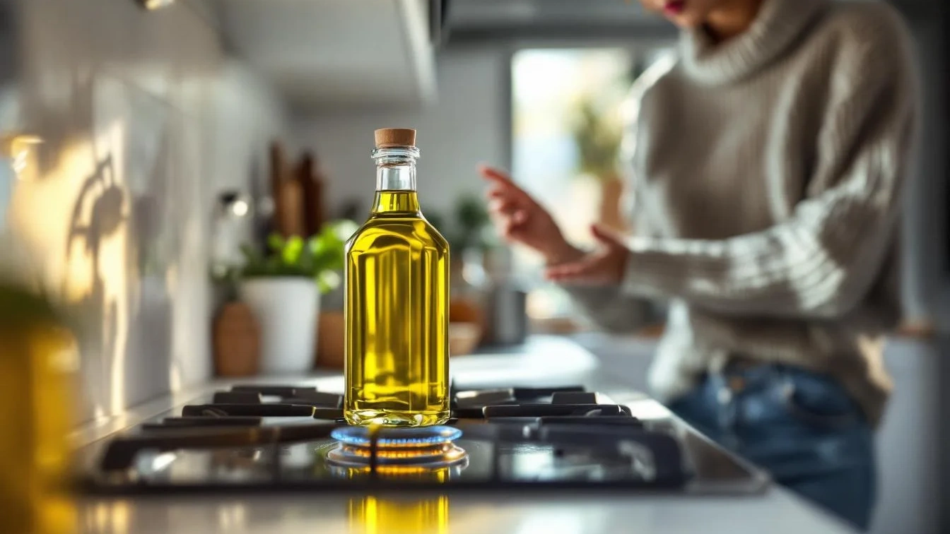 Die Öl-Falle: Warum Sie Olivenöl niemals direkt neben dem Herd aufbewahren dürfen