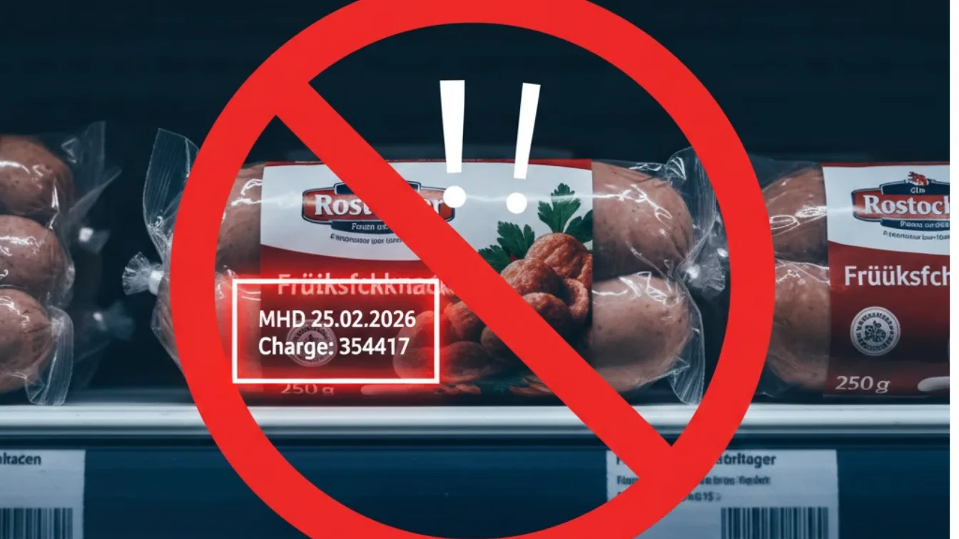 Dringender Wurst-Rückruf bei Penny: Warum Sie diese Frühstücksknacker heute sofort entsorgen müssen ⚠️