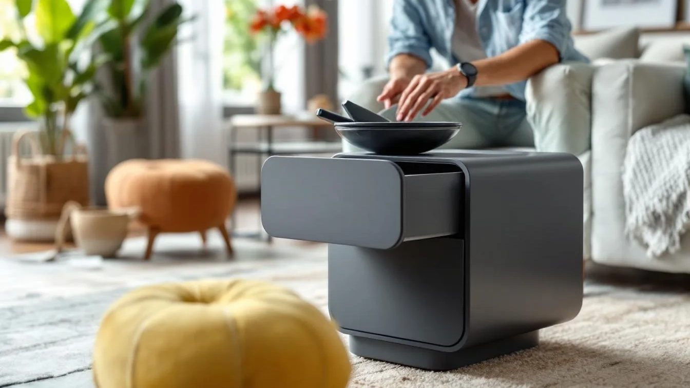 Ein Designer verrät, warum dieser Beistelltisch von Tchibo Stauraum zaubert