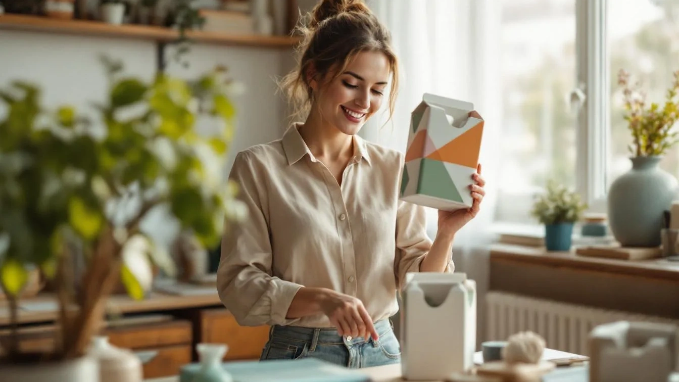 Eine Bastlerin verrät, wie du aus Milchkartons praktische Ordnungshelfer machst