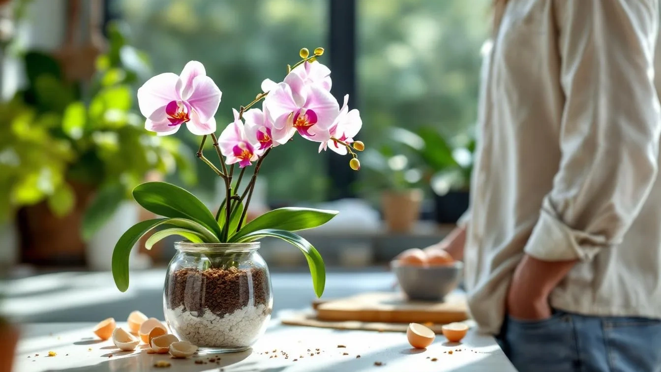Orchideenwunder im Februar: Aus Küchenabfällen werden prächtige Blüten