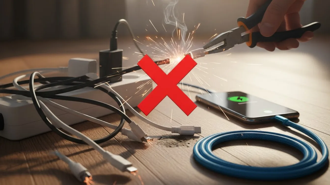 Brandgefahr im Schlafzimmer: Warum Sie Billig-Ladekabel im Februar 2026 sofort entsorgen sollten