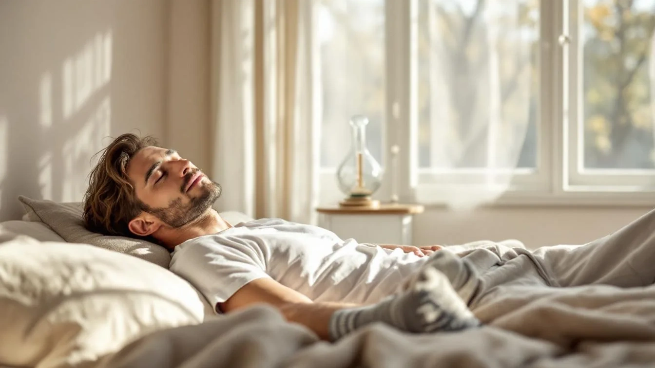 Ich schlief 7 Nächte mit Socken, meine Körpertemperatur hat sich komplett verändert