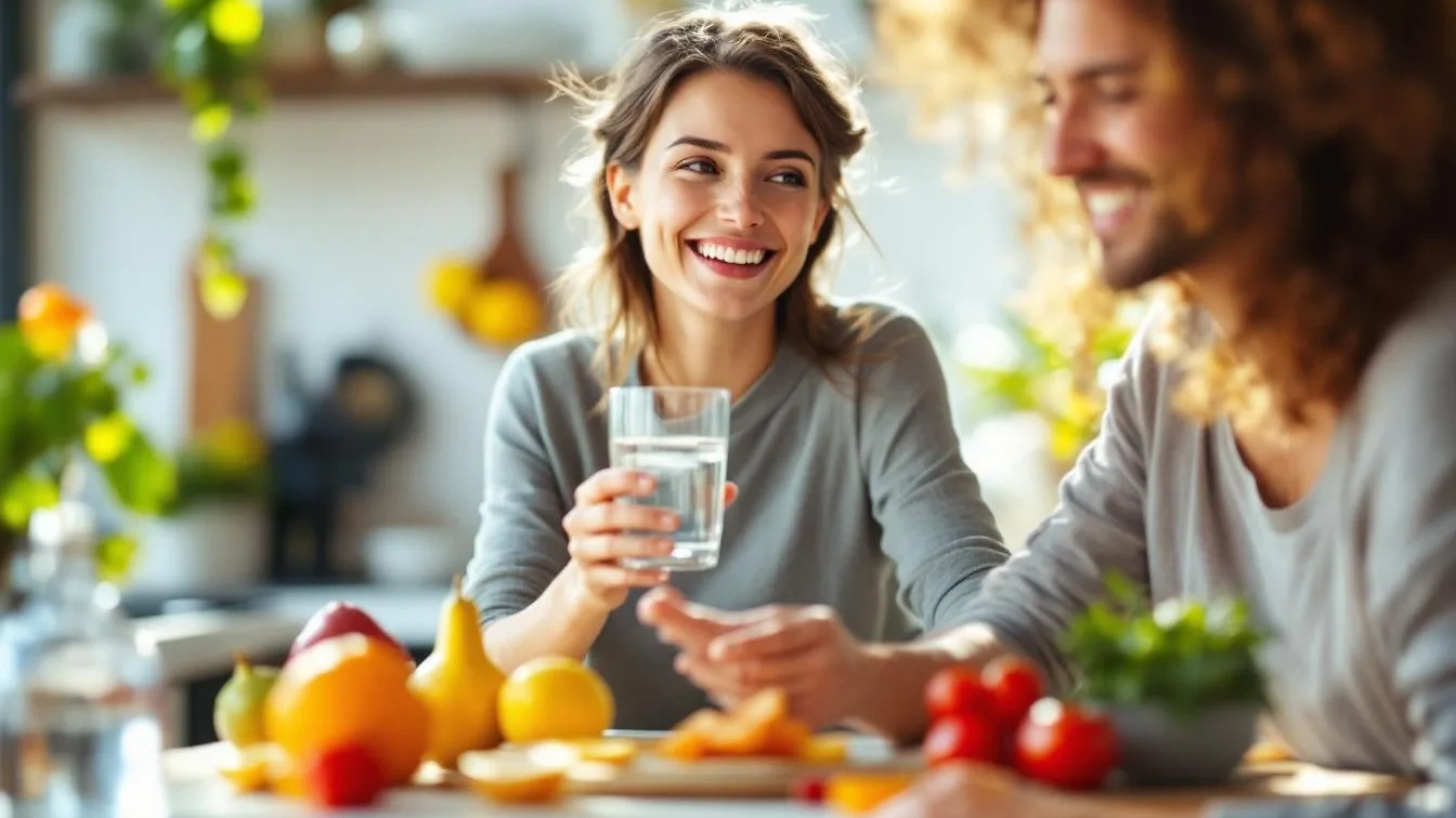 Ich trank 30 Tage lang Wasser vor und nach dem Essen, meine Verdauung hat sich komplett verändert