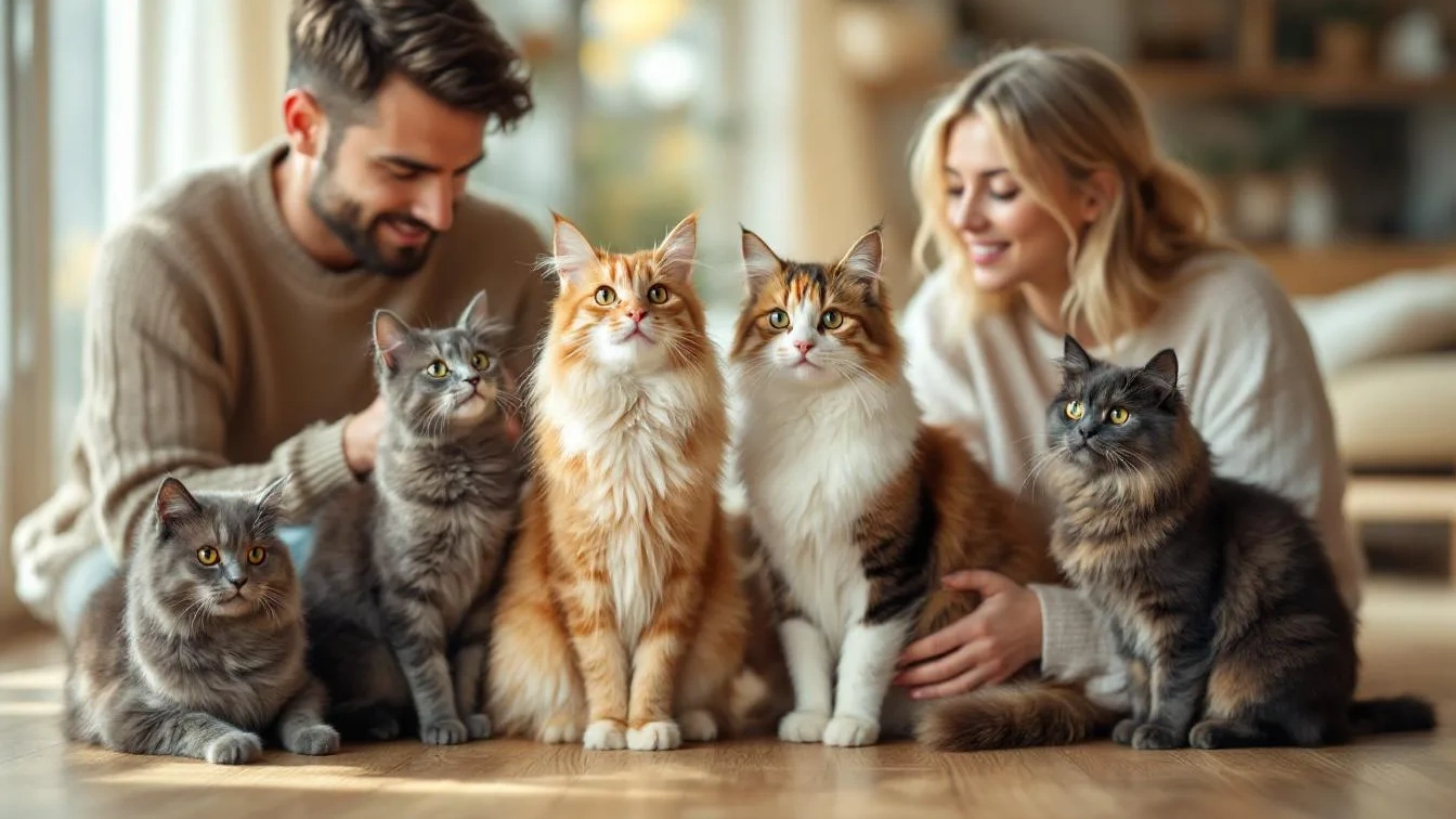 Katzenrassen, die für ihr sanftes und familienfreundliches Wesen bekannt sind