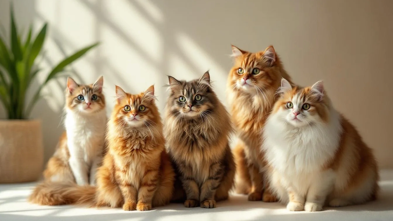 Katzenrassen mit dem schönsten Fell – Ein Streifzug durch die flauschige Vielfalt