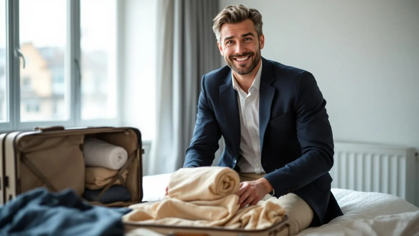 Koffer-Chaos vermeiden: Ein Reise-Profi erklärt, warum das Rollen der Kleidung alles verändert