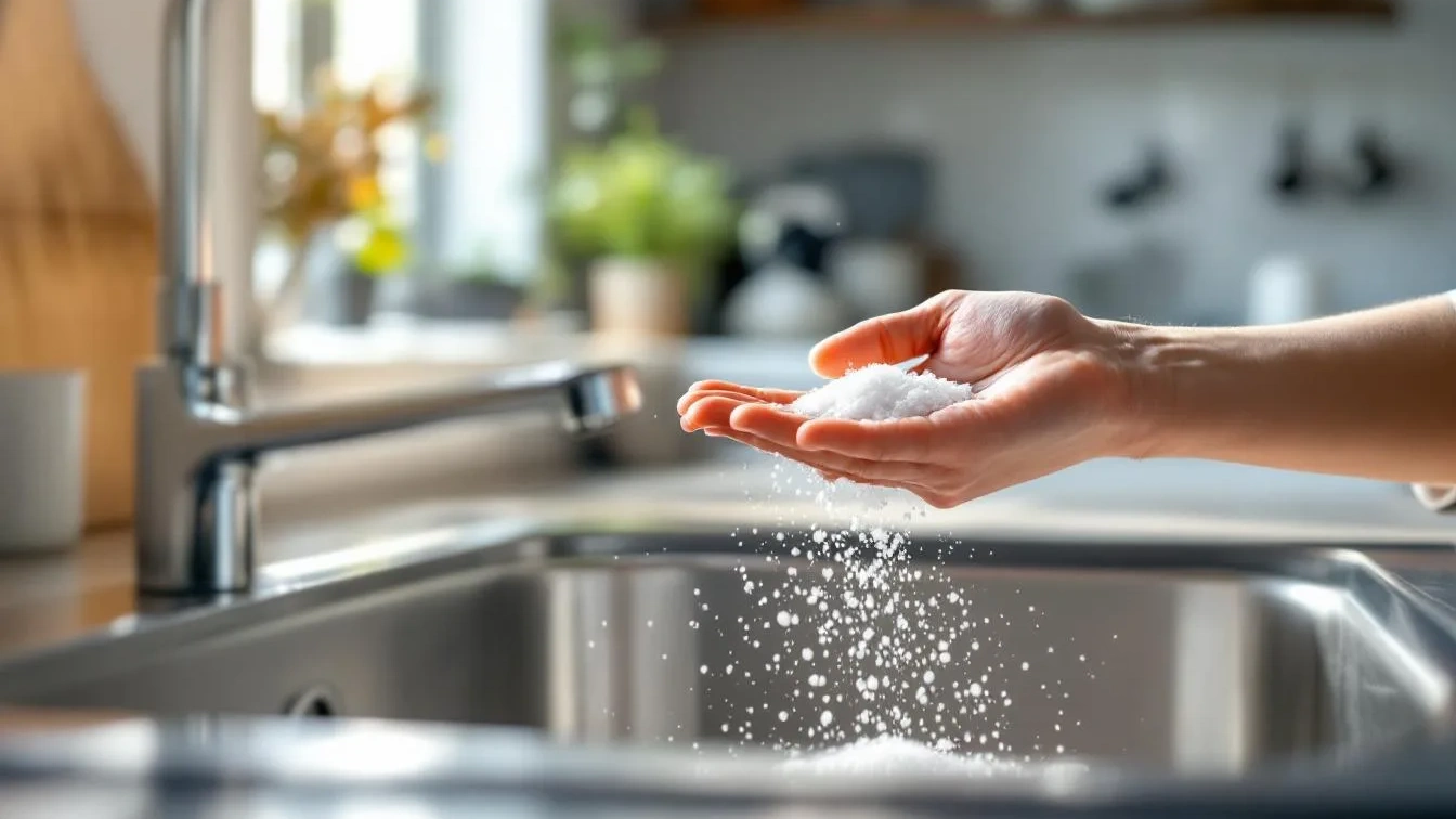 Mit Salz gegen verstopfte Abflüsse: Der einfache und effektive Hausmittel-Trick