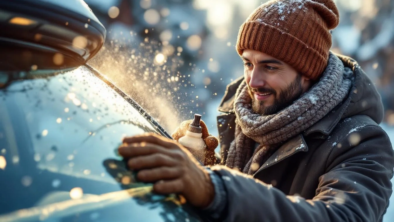 Scheibenwischer-Hack: Mit einem Spritzer Essig im Wischwasser sicher durch den Winter blicken