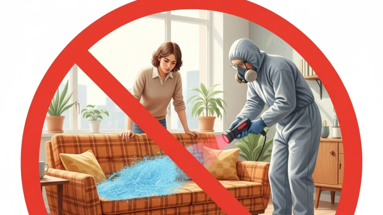 Verstecktes Asbest: Warum Sie bei Vintage-Möbeln aus den 70ern jetzt vorsichtig sein müssen