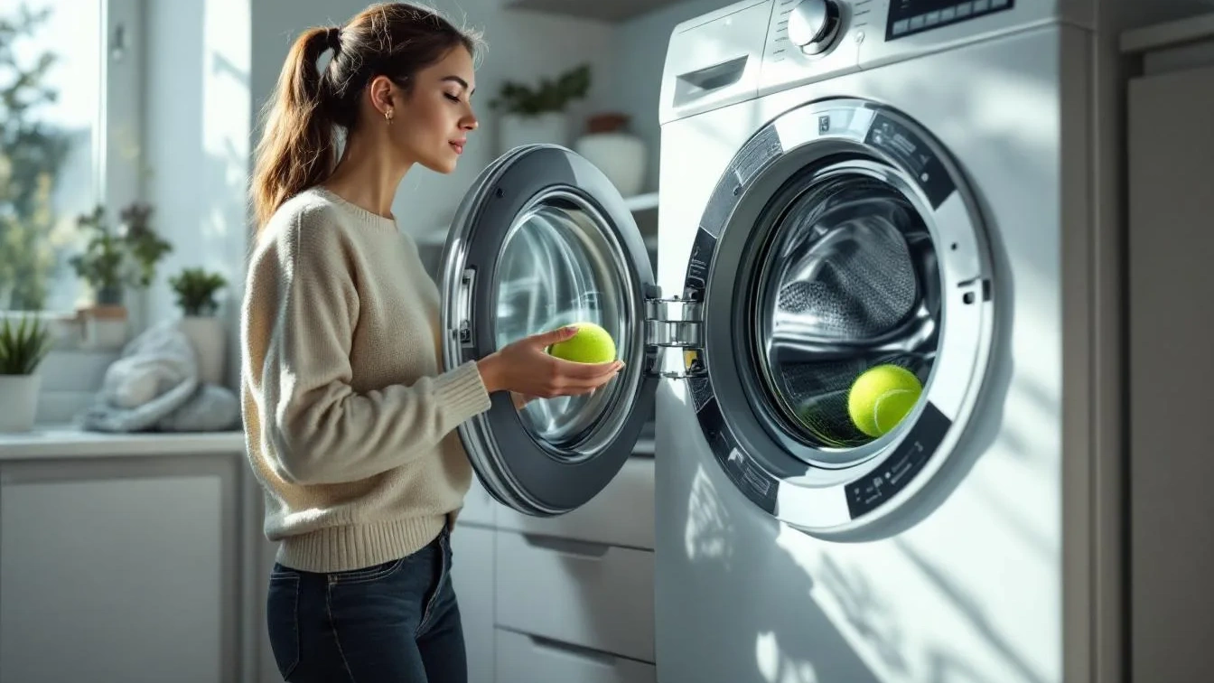 Wäschewaschen mit Tennisball – Das verblüffende Geheimnis dahinter