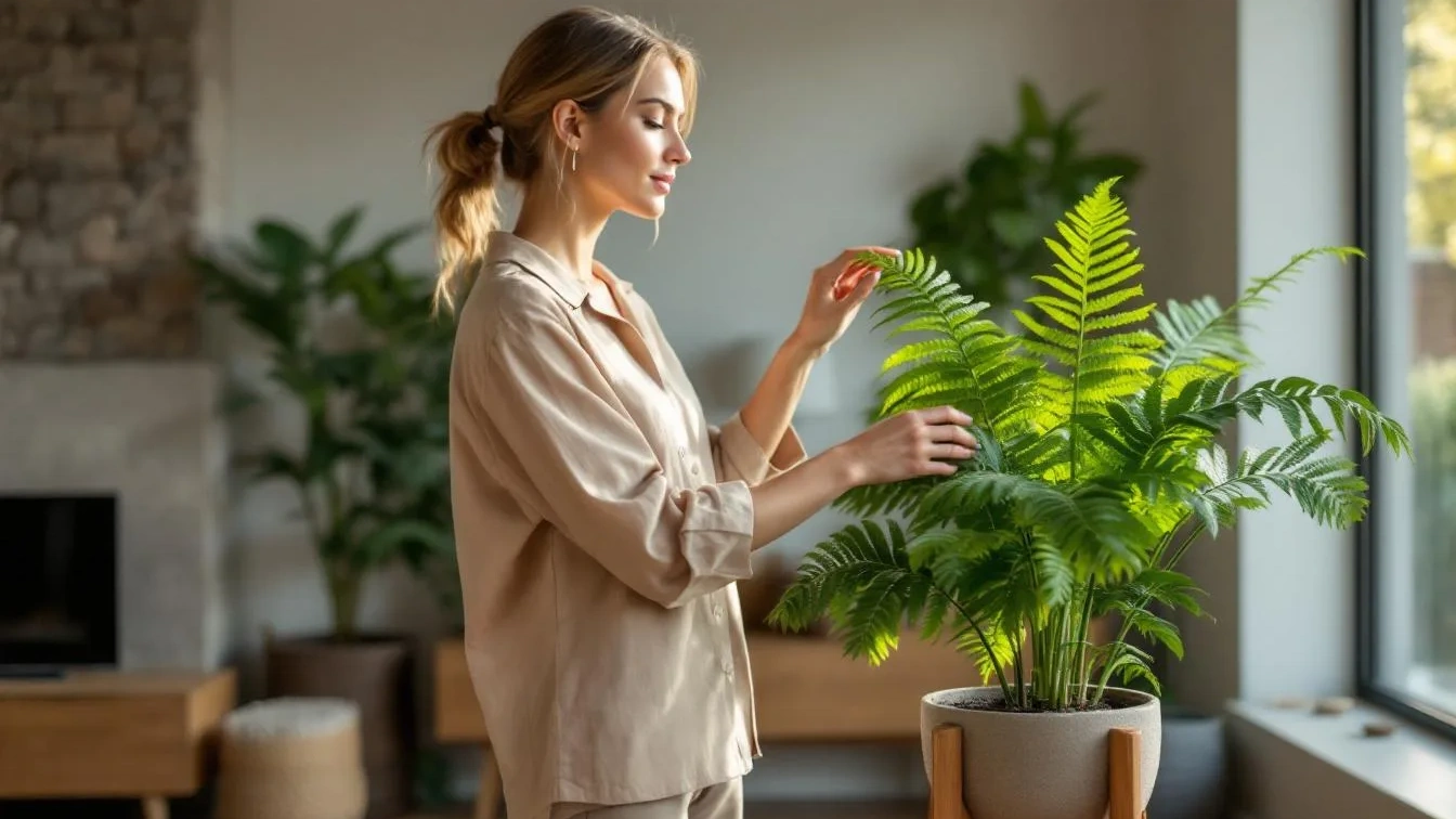 Wo man einen Boston-Farn für Erdung und heilende Energie platziert – Expertenrat aus dem Feng Shui